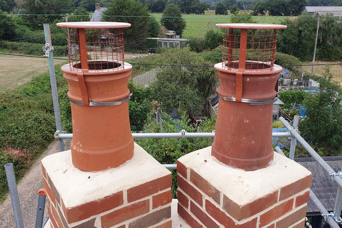 Chimney Pots and Cowls Installation