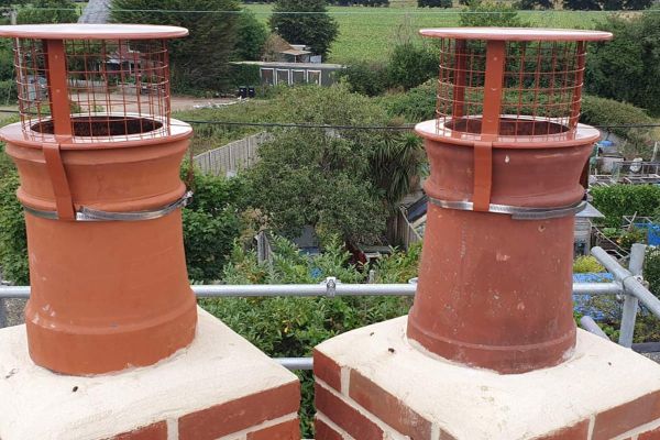 Chimney Pots and Cowls Installation